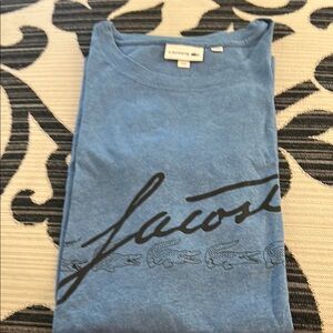 Lacoste Blue Graphic T-Shirt